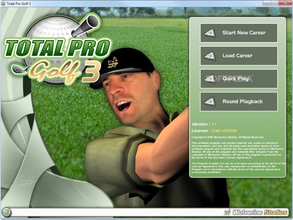 Total Pro Golf 3 Demo screenshot