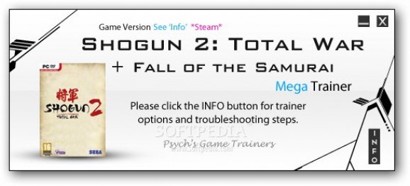 Total War Battles: Shogun 2 +2 Trainer screenshot
