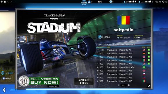 TrackMania 2 Stadium Demo screenshot