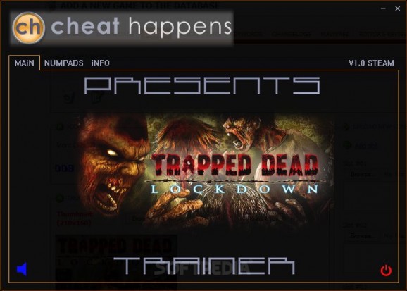 Trapped Dead: Lockdown +8 Trainer screenshot