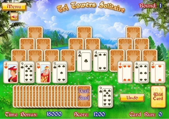 Tri Tower Solitaire screenshot