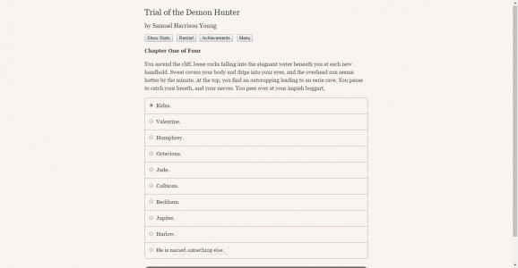 Trial of the Demon Hunter Demo screenshot