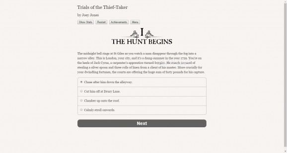 Trials of the Thief-Taker Demo screenshot