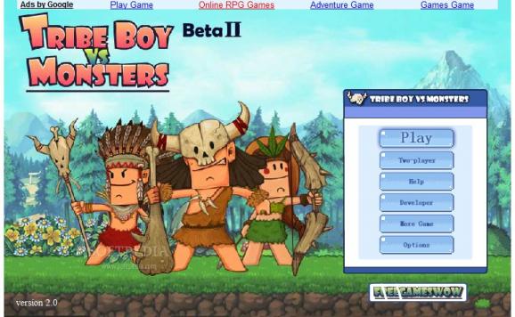 Tribe Boy Vs Monsters All Skills Open screenshot