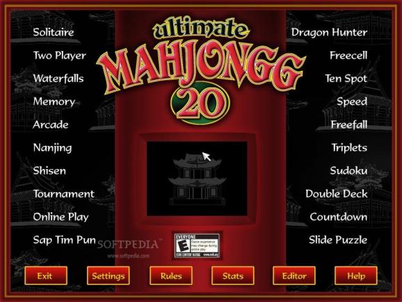 Ultimate Mahjongg 20 screenshot