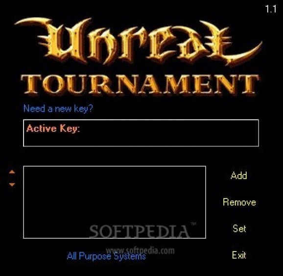Unreal Tournament 2003 CD Key Changer screenshot