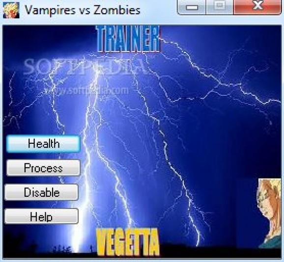 Vampires vs Zombies +2 Trainer for 1.0.0.1 screenshot