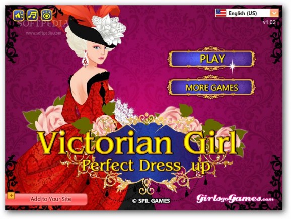 Victorian Girl Perfect Dress Up screenshot