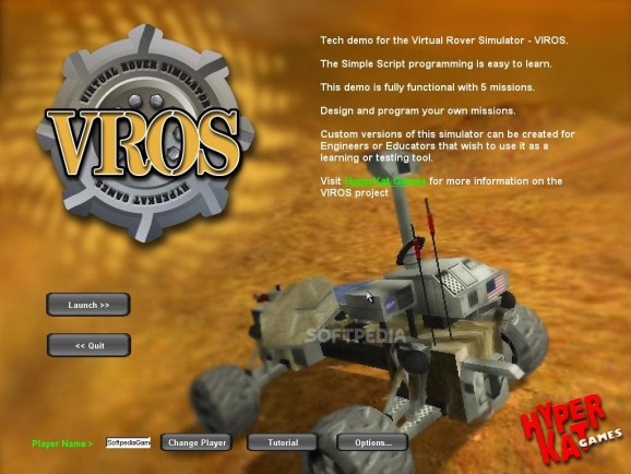 Virtual Rover Simulator Demo screenshot