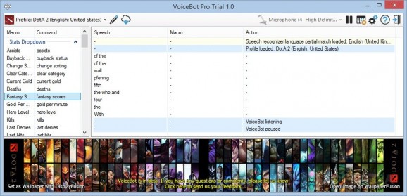 VoiceBot screenshot