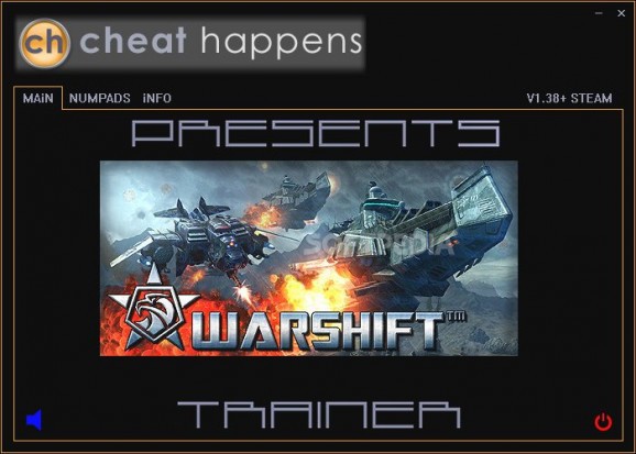 WARSHIFT +5 Trainer screenshot