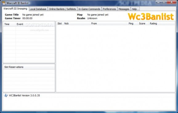 WC3Banlist screenshot