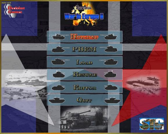 War In Europe II Demo screenshot