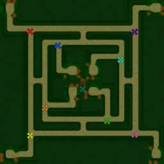 Warcraft 3 Map - Green Circle TD screenshot