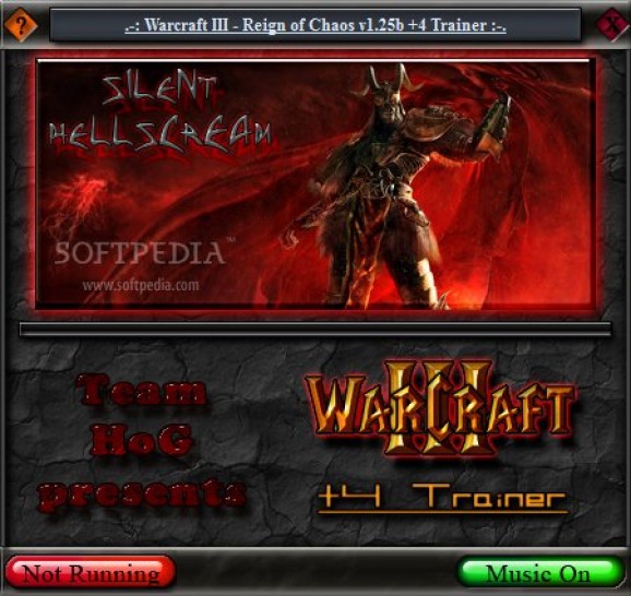 Warcraft III - Reign of Chaos +4 Trainer for 1.25b screenshot
