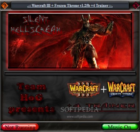 Warcraft III: The Frozen Throne +4 Trainer for 1.25b screenshot
