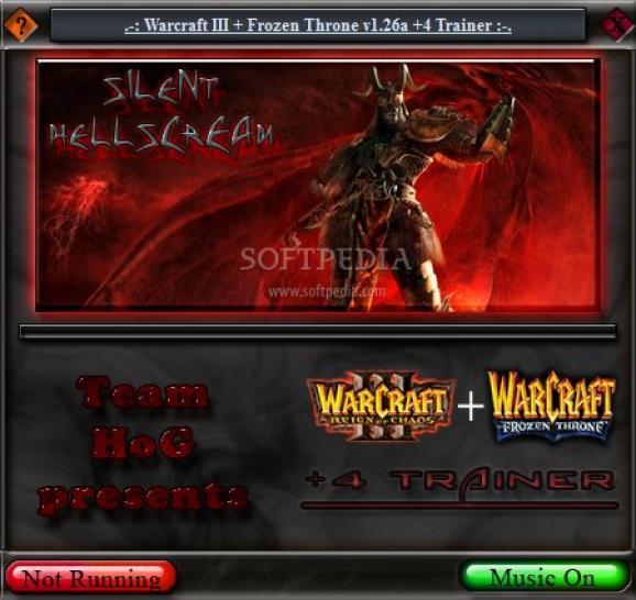 Warcraft III: The Frozen Throne +4 Trainer for 1.26a screenshot