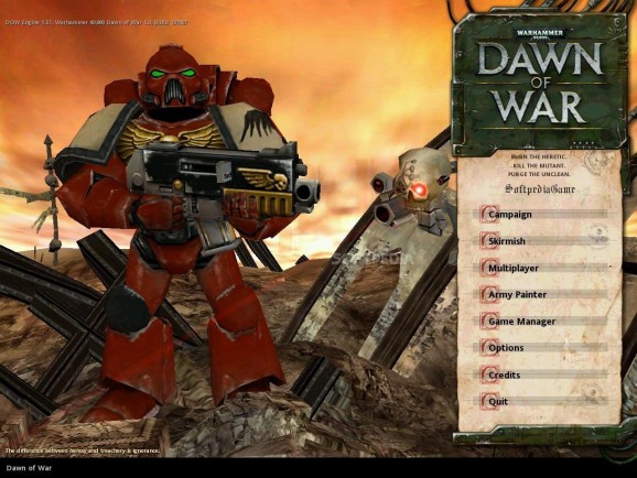 Warhammer 40,000: Dawn of War Demo screenshot