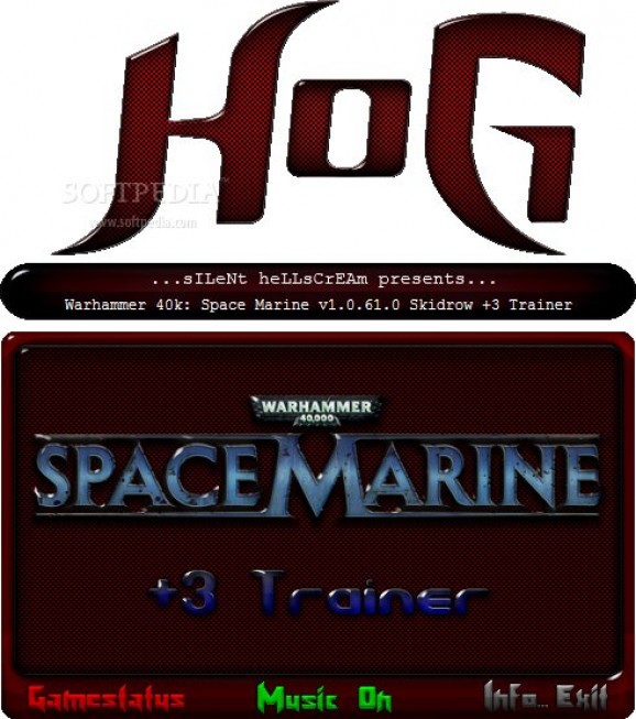 Warhammer 40,000: Space Marine +3 Trainer screenshot