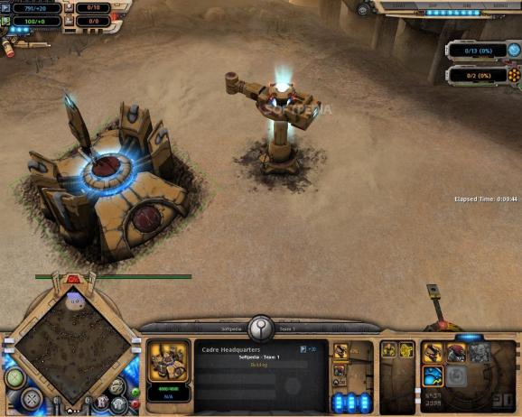 Warhammer 40,000: Dawn of War - Dark Crusade Single Player Demo screenshot