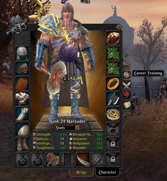 Warhammer Online Addon - AnywhereTrainer screenshot