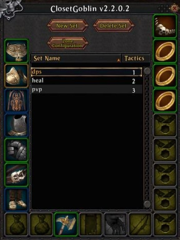 Warhammer Online Addon - ClosetGoblin screenshot