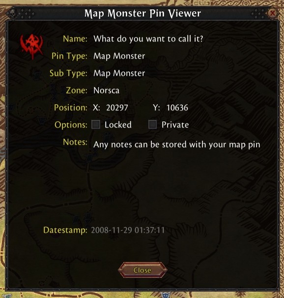 Warhammer Online Addon - Map Monster screenshot
