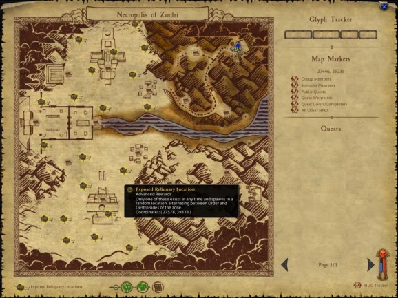 Warhammer Online Addon - ReliquaryHunter screenshot
