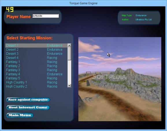 WheelRacer Demo screenshot