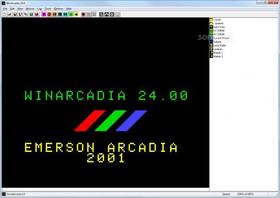 WinArcadia screenshot