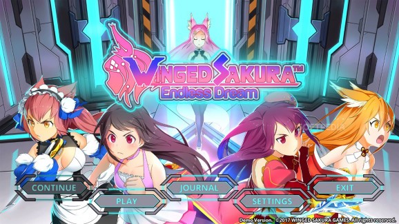 Winged Sakura: Endless Dream Demo screenshot