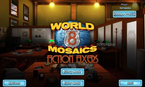 World Mosaics 8: Fiction Fixers screenshot