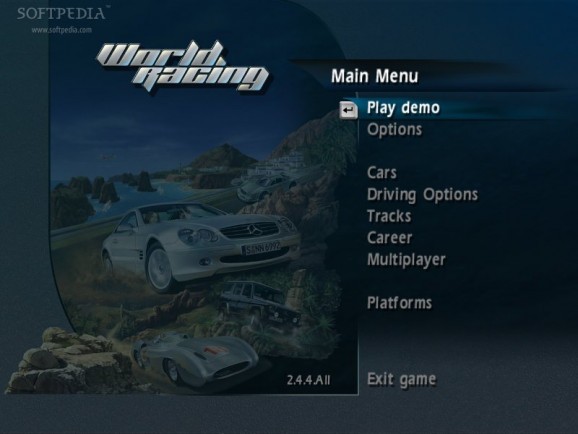 World Racing ExxonMobil Demo screenshot