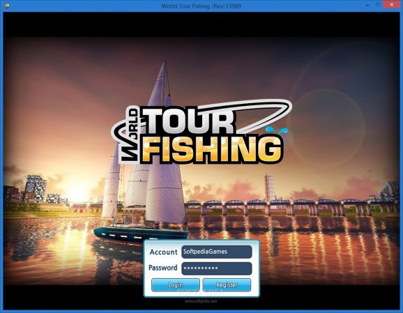 World Tour Fishing Client screenshot