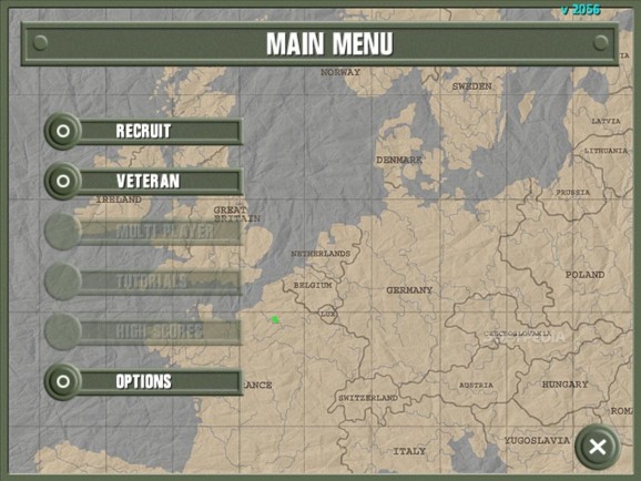 World War II Frontline Command Demo screenshot
