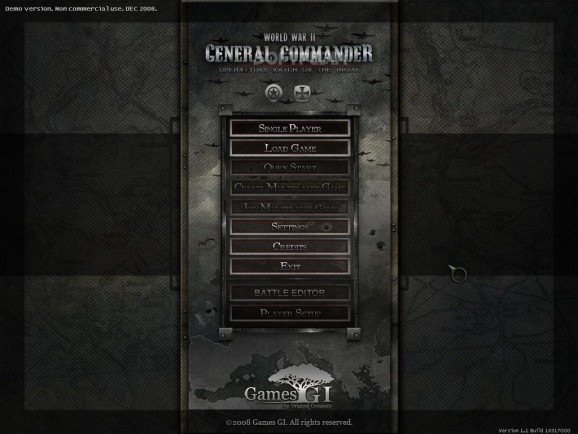 World War II: General Commander Singleplayer Demo screenshot