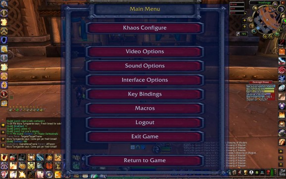 World of Warcraft Addon - FluidFrames screenshot