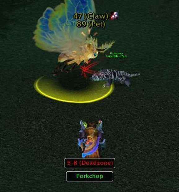 World of Warcraft Addon - Target Range screenshot