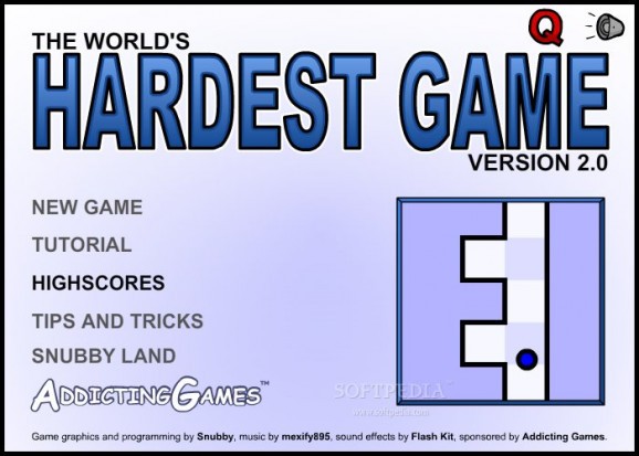 Worlds Hardest Game 2 screenshot