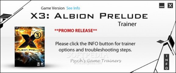 X3: Albion Prelude +2 Trainer for 3.0 screenshot