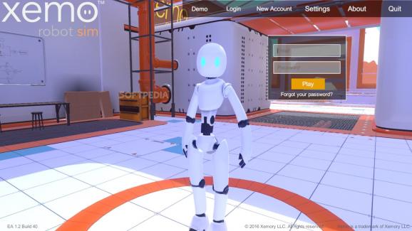 Xemo: Robot Simulation Demo screenshot