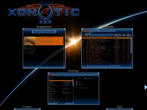 Xonotic screenshot
