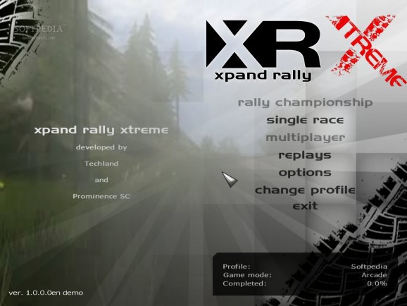 Xpand Rally Xtreme Demo screenshot