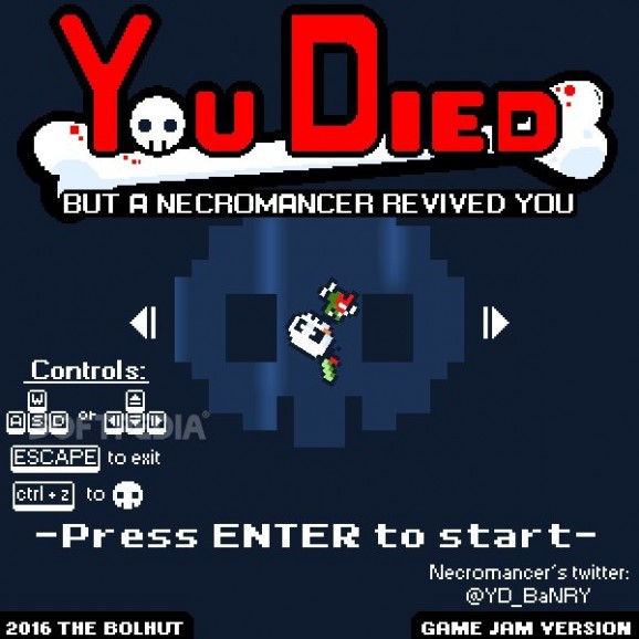 You Died: But a Necromancer revived you screenshot