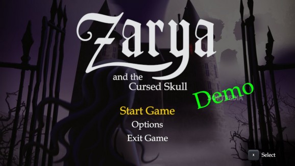 Zarya and the Cursed Skull Demo screenshot