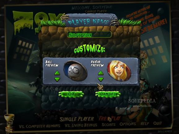 Zombie Bowl-O-Rama screenshot