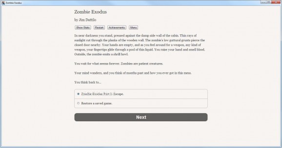 Zombie Exodus Demo screenshot