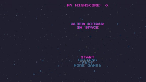 Alien Attack in Space Demo screenshot