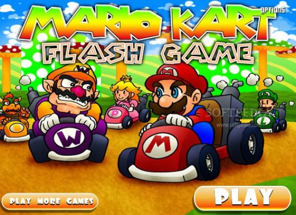 Mario Kart Game screenshot