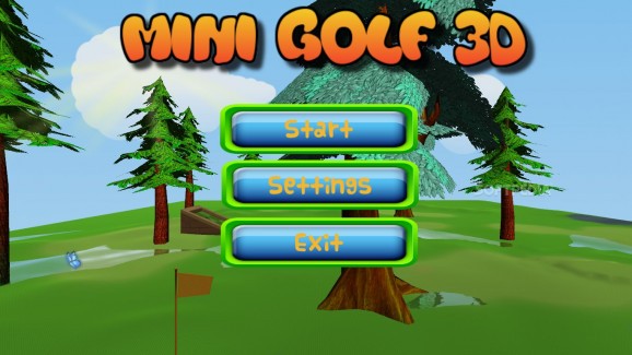 Mini Golf 3D 2 screenshot
